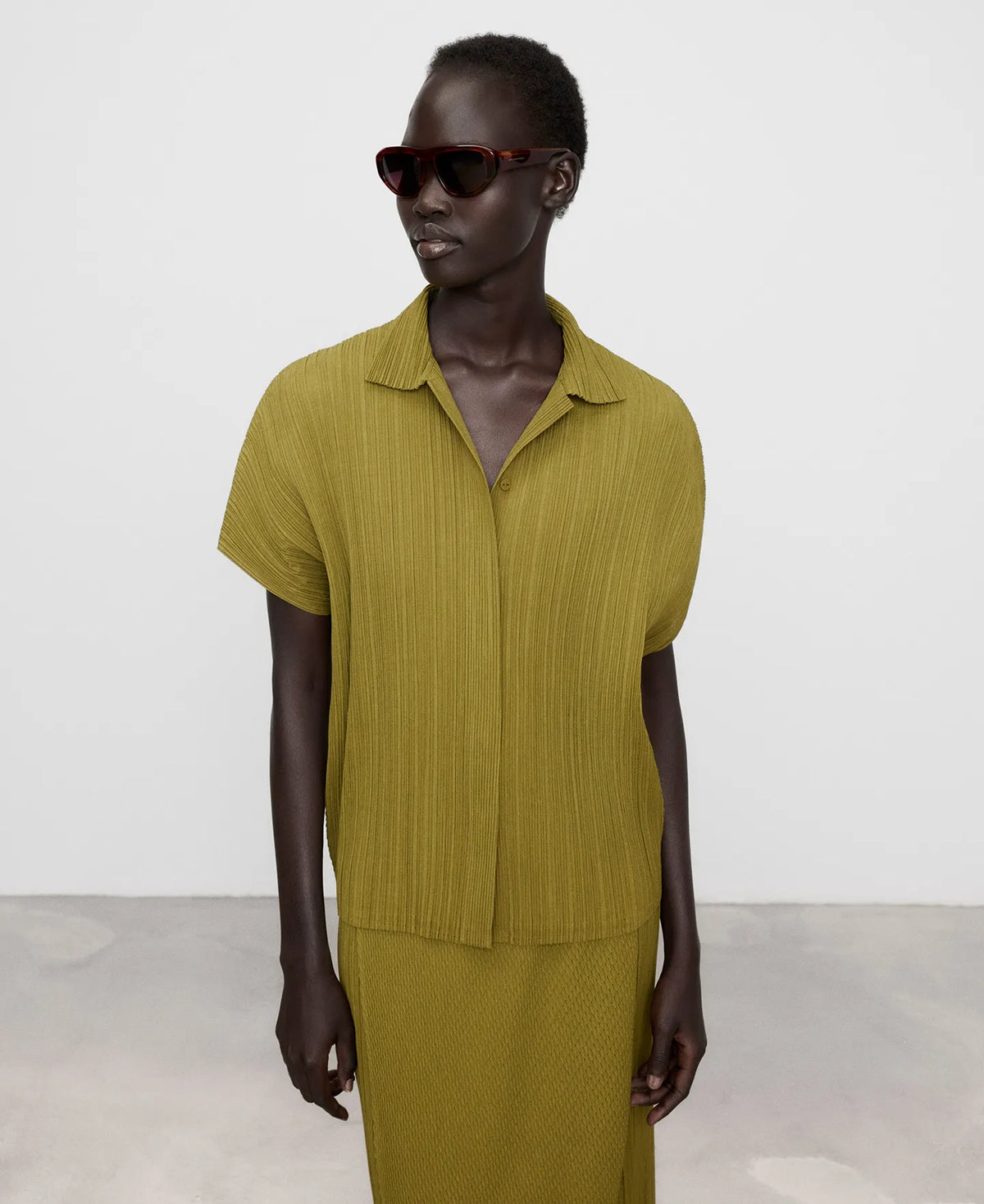 Olive green