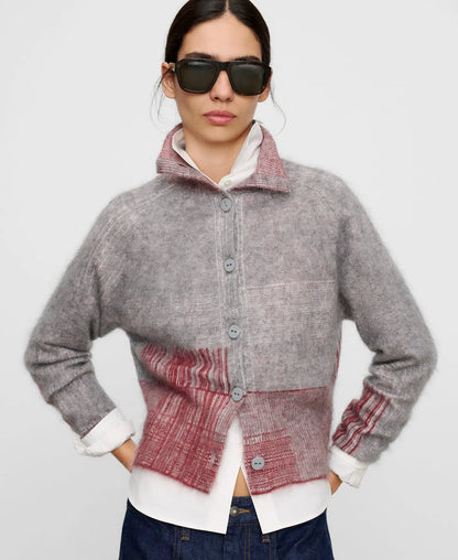 Maroon/Grey